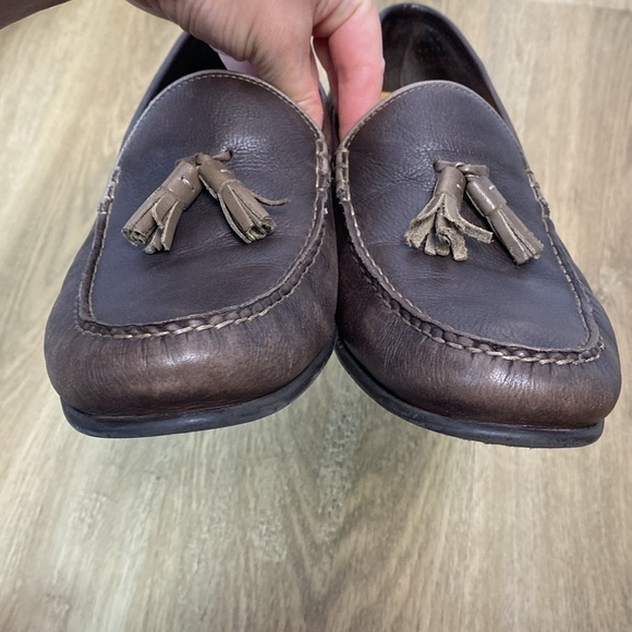 Cole Haan Men\'s Brown Leather Tassel Loafers size 8.5 main image 10